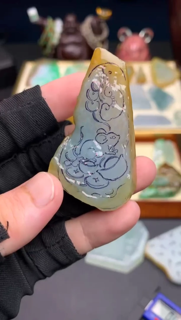 未镶嵌定制翡翠天然翡翠裸石（包工）