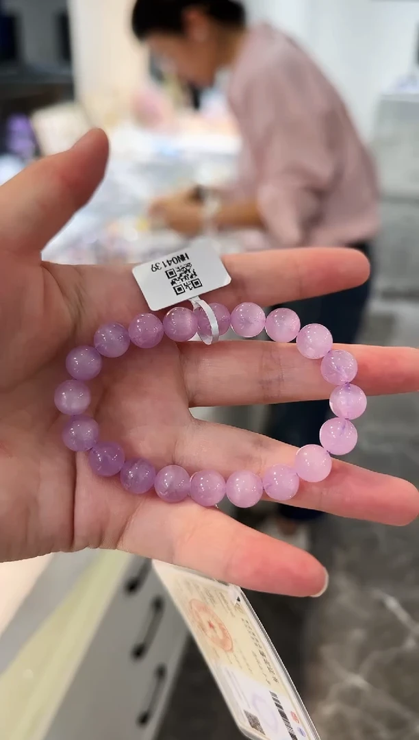 未镶嵌锂辉石手串手串