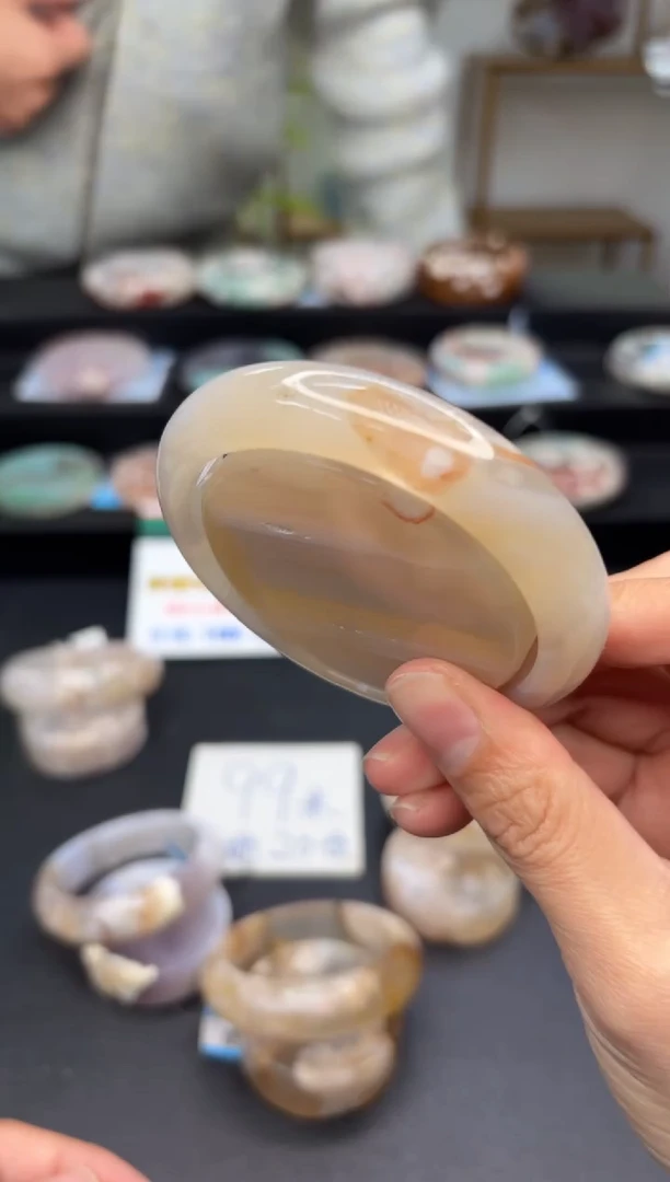 【闪购商品】石英质玉手镯未镶嵌C882(55圈赠送镯心)