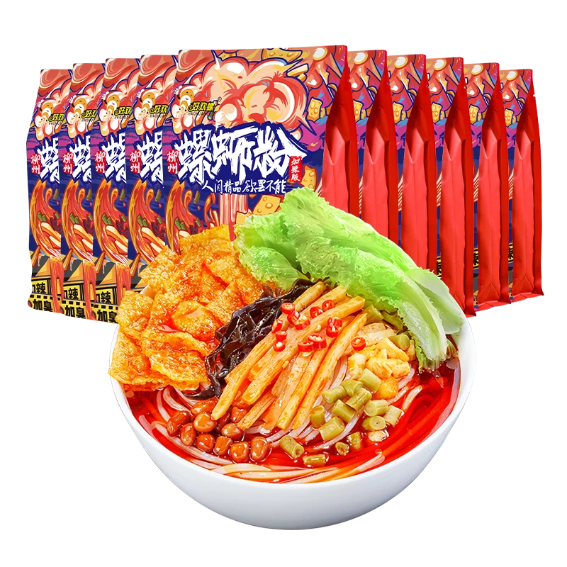 【仲尼夫妇专属】好欢螺加辣加臭400g爆辣双倍腐竹柳州螺蛳粉