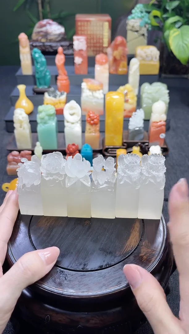 昌化石印石晓*鱼4373 打包 6个