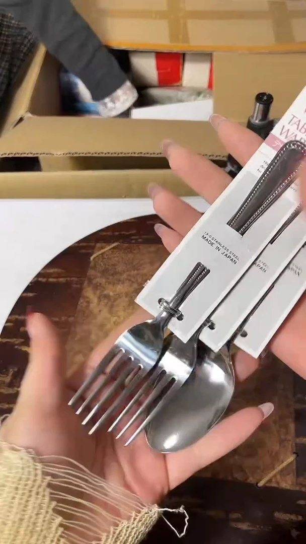 水晶玻璃金属刀叉一一优选