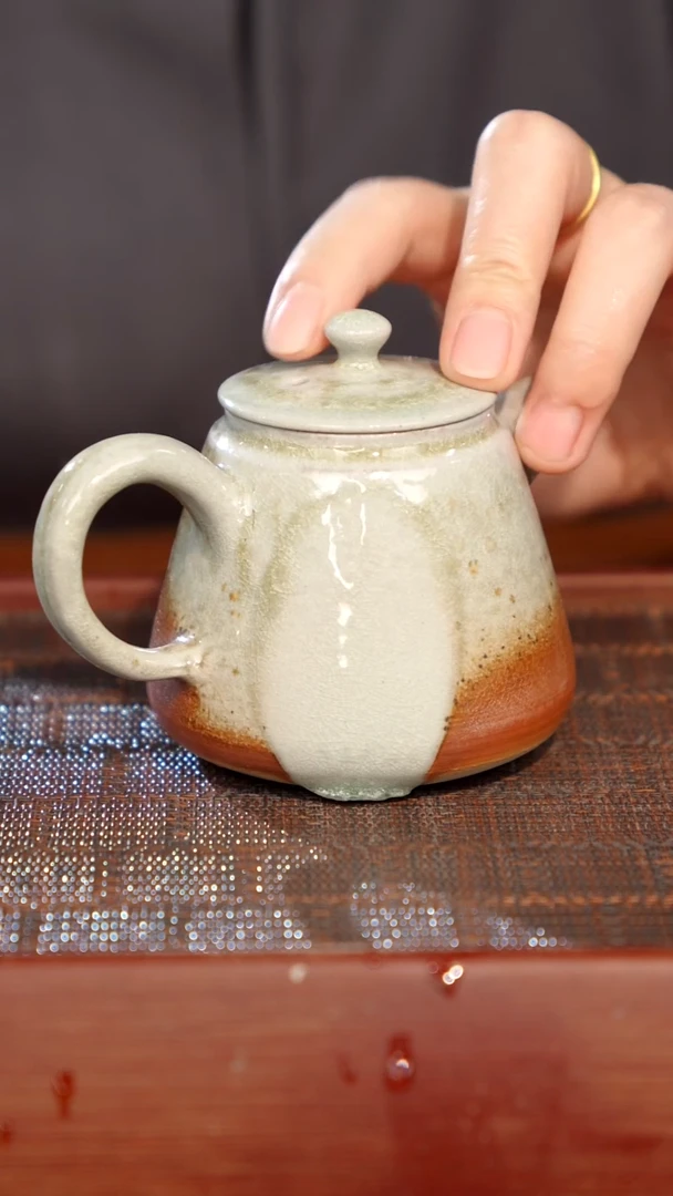陶瓷奢瓷/瑞寅柴烧茶器（壶）0893 微瑕
