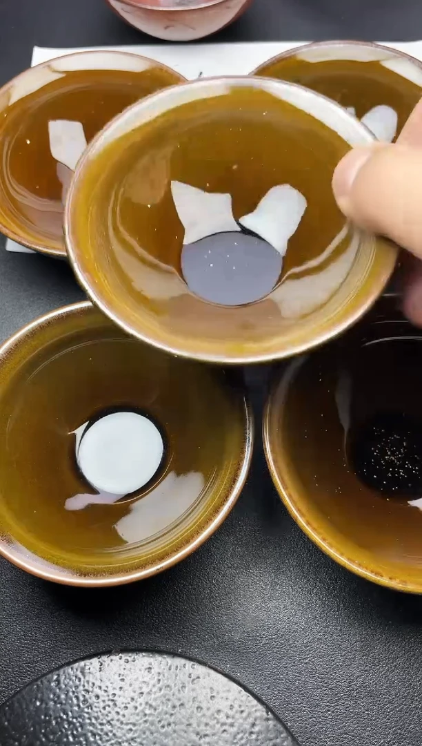 【闪购商品】茶盏38叶紫建盏叶紫