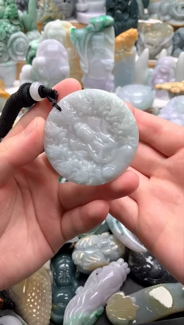 吊坠(不含链)未镶嵌翡翠1