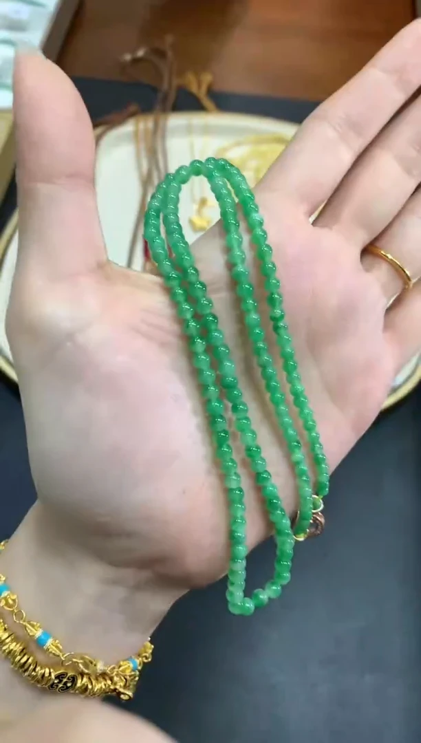 【闪购商品】翡翠项链未镶嵌Q456|15000