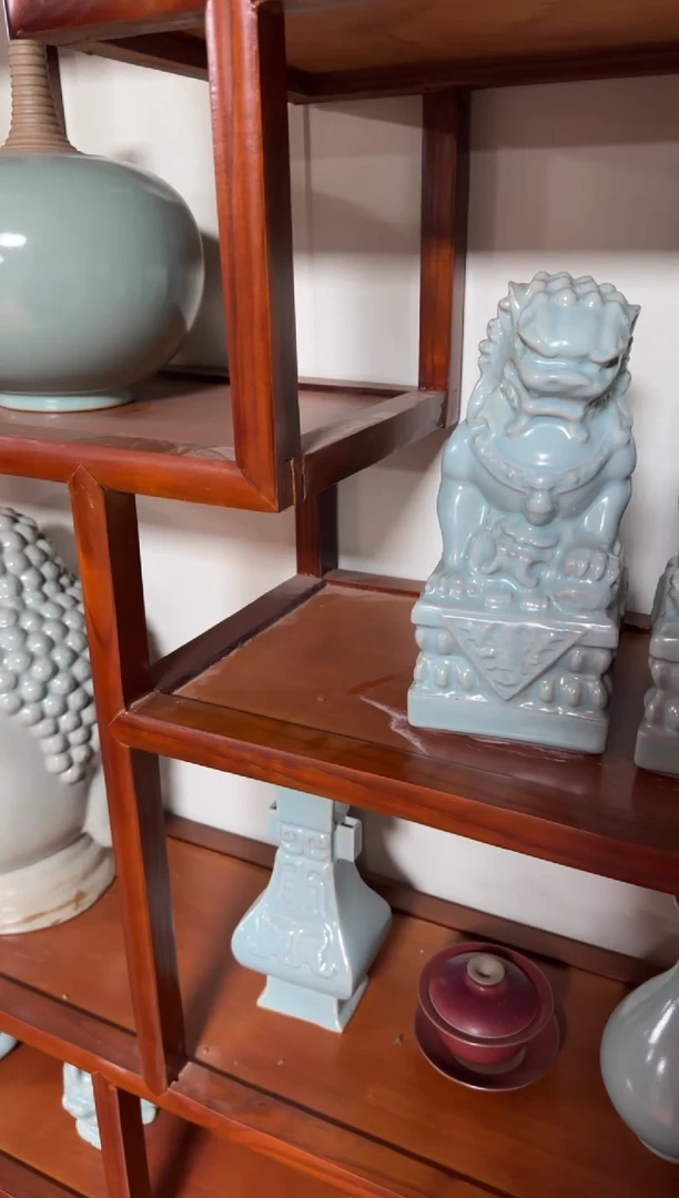 汝瓷平顶山汝瓷产品 狮子