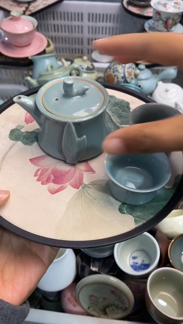高端 茶壶 茶杯 茶具 轻轻微瑕