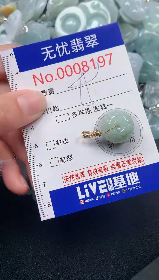 颈饰未镶嵌翡翠8197