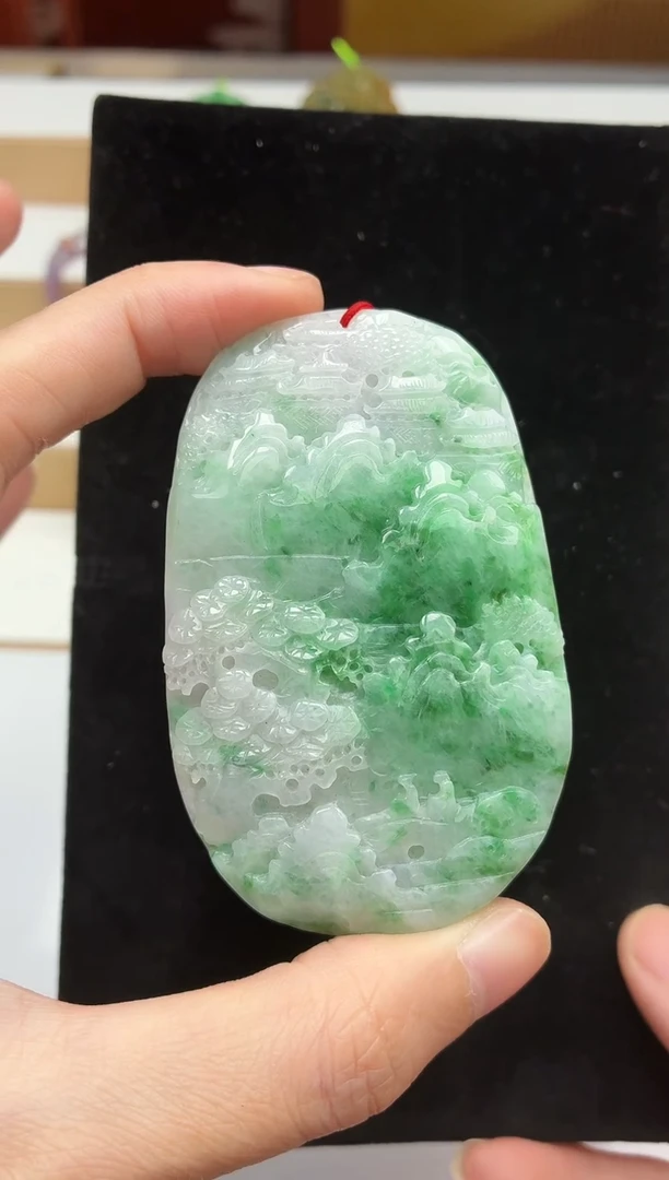 颈饰未镶嵌翡翠牌子