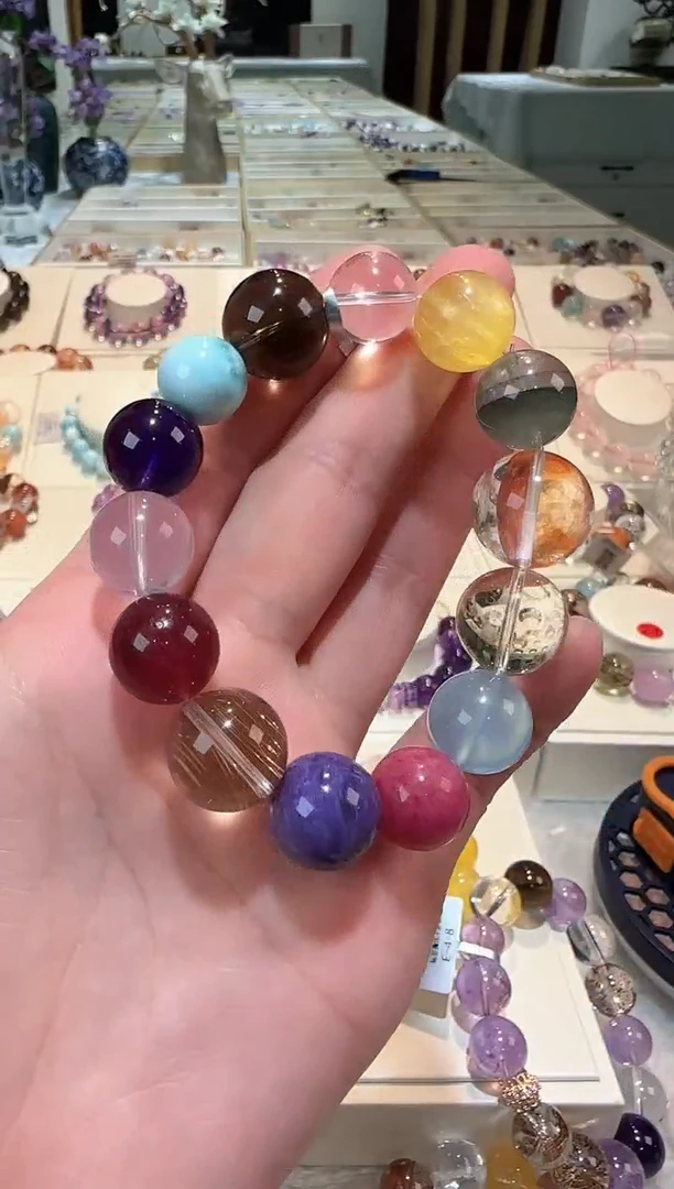 未镶嵌手链水晶手串