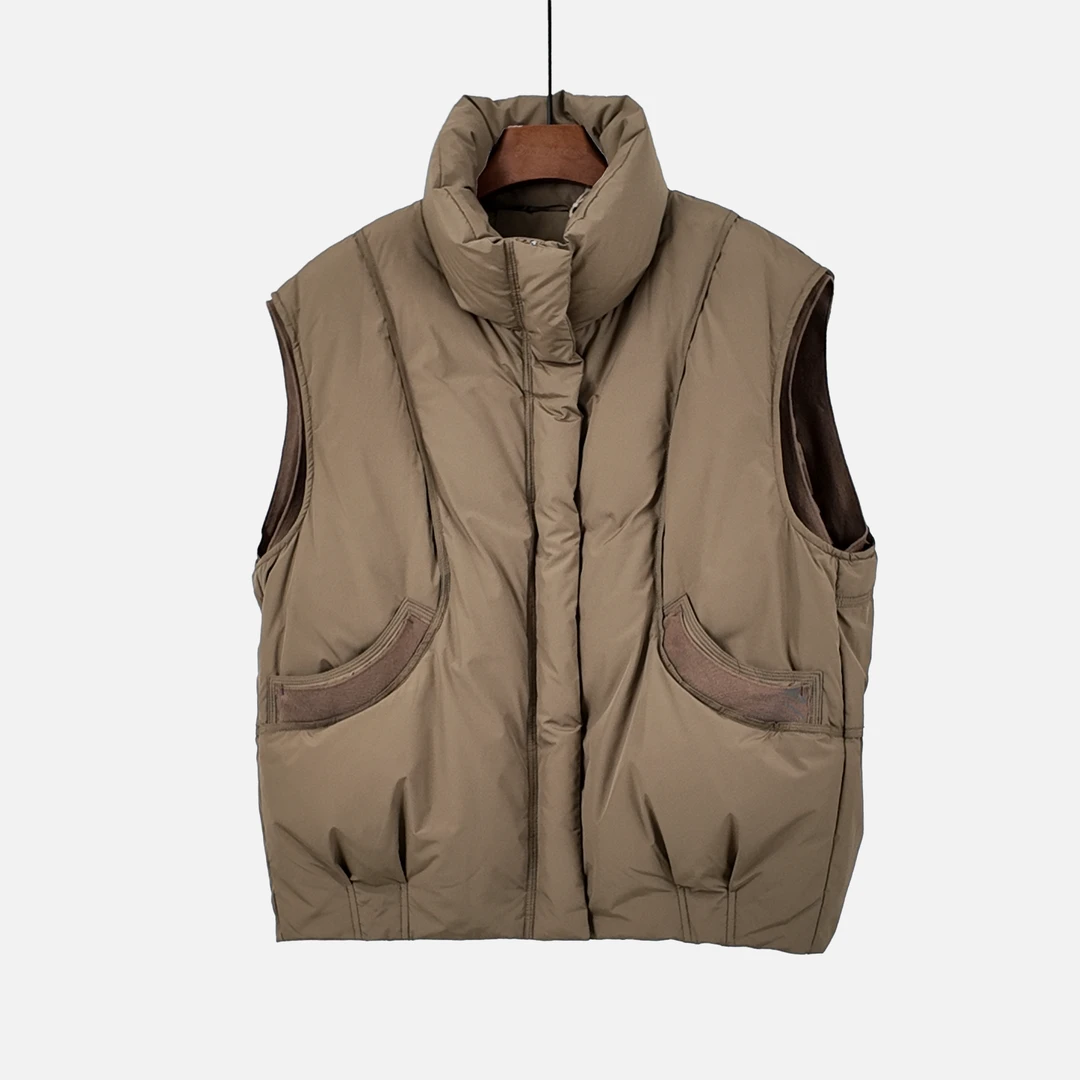 【靠谱之光】短款时尚羽绒马甲 ZY112