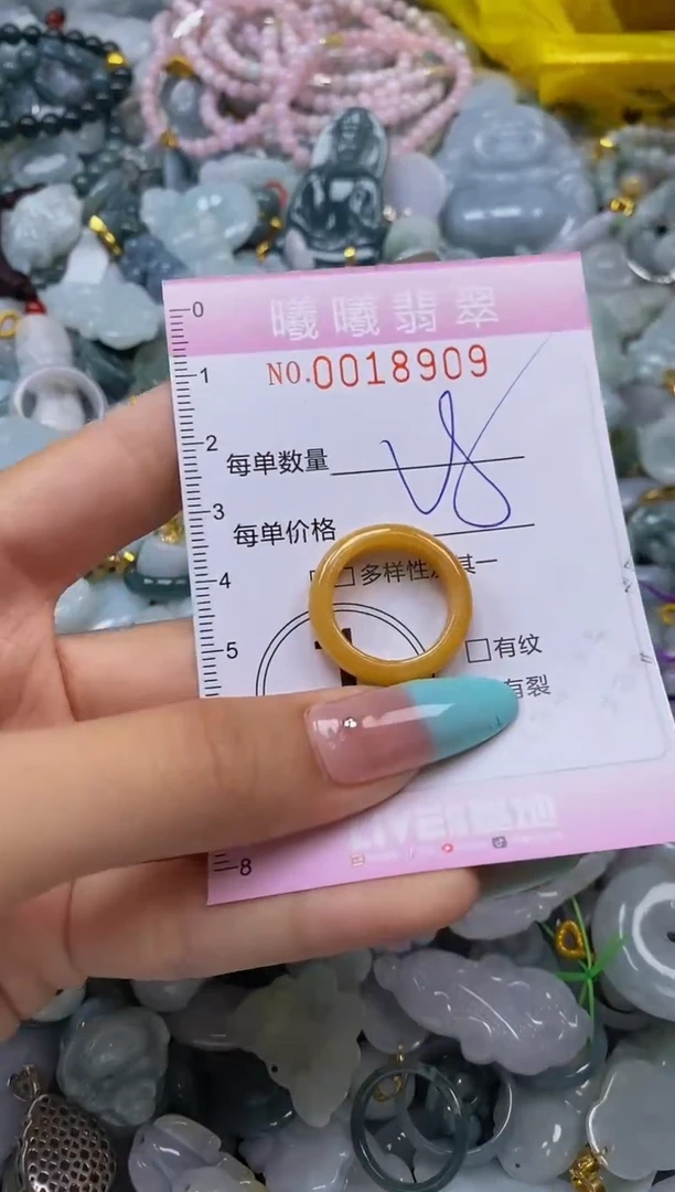 翡翠未镶嵌颈饰闪购0018909