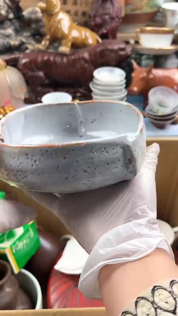 瓷片英歌瓷器满19.9包邮