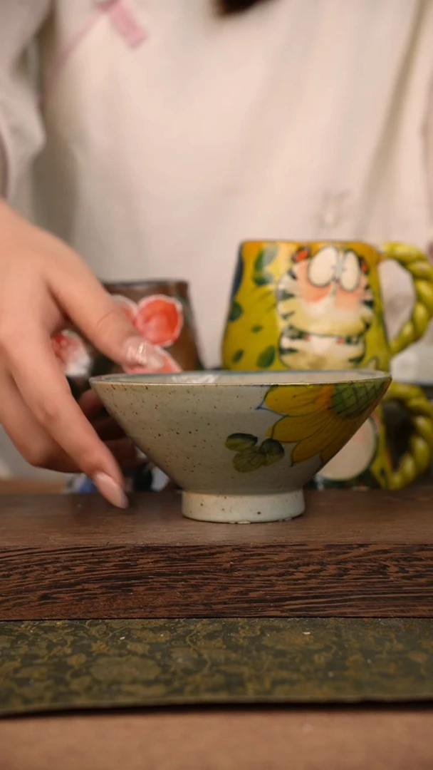 摆件泥垚手作 景德镇手工手绘器物