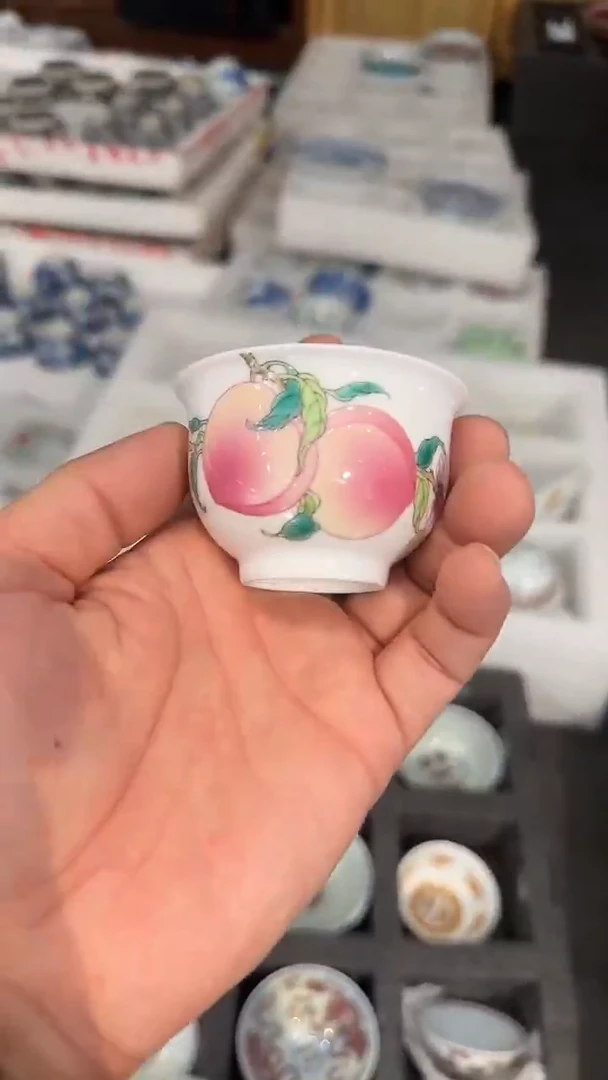 瓷片景德镇瓷器茶器茶杯