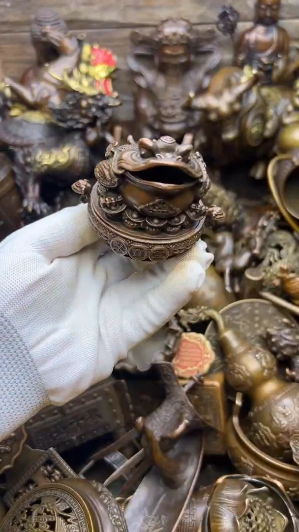 精美铜器，点击下单