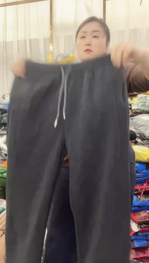 闪141 130-150 女士加绒直筒裤