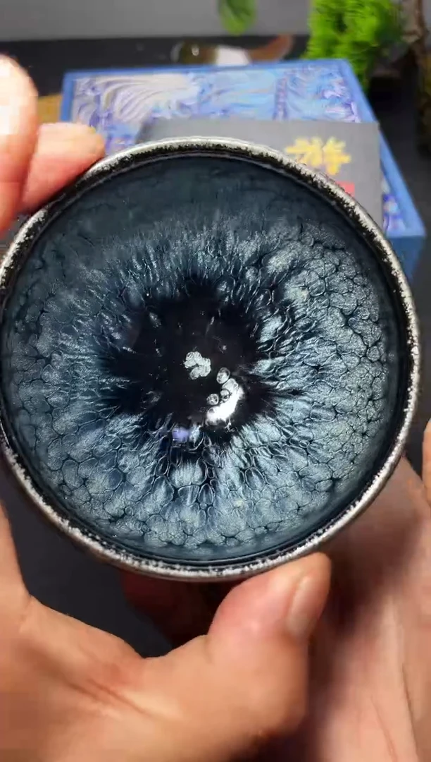 茶盏316 叶紫建盏