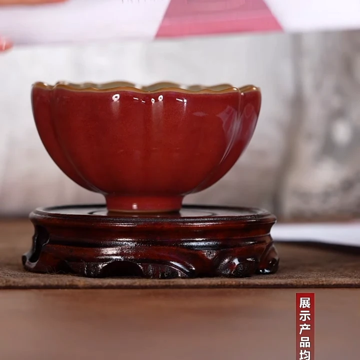 【央广非遗】谢小金豇豆红莲台杯xxj616