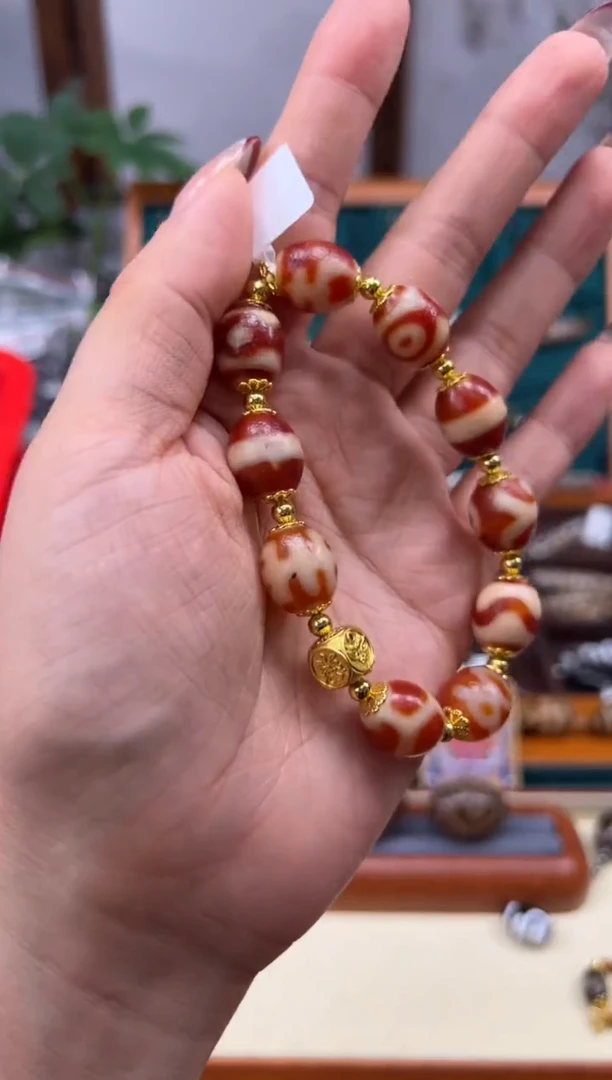 合金颈饰玛瑙/玉髓（覆膜）58.(微瑕)