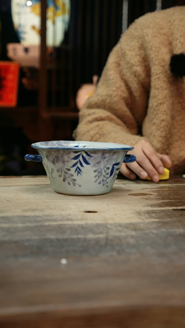 【闪购商品】瓷片景德镇纯手工釉下彩精品餐具