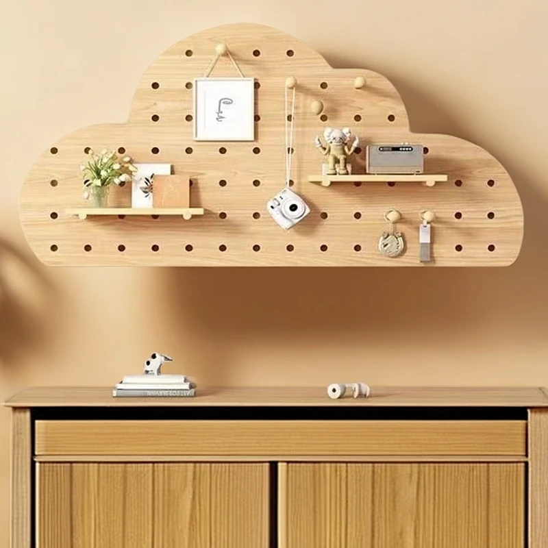 叠云朵配件需搭配洞洞板一起使用咨询主播搭配洞洞板收纳架