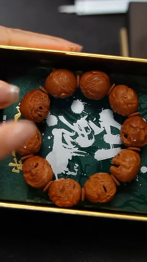 橄榄核手串/手链九林精品核雕