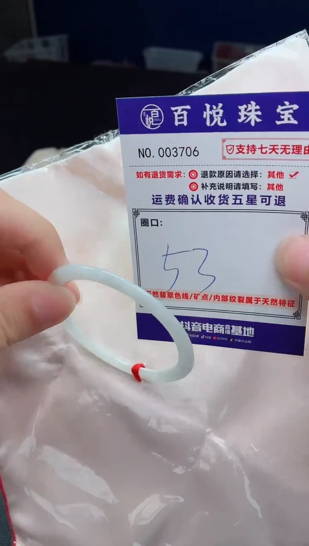 未镶嵌手镯翡翠手镯