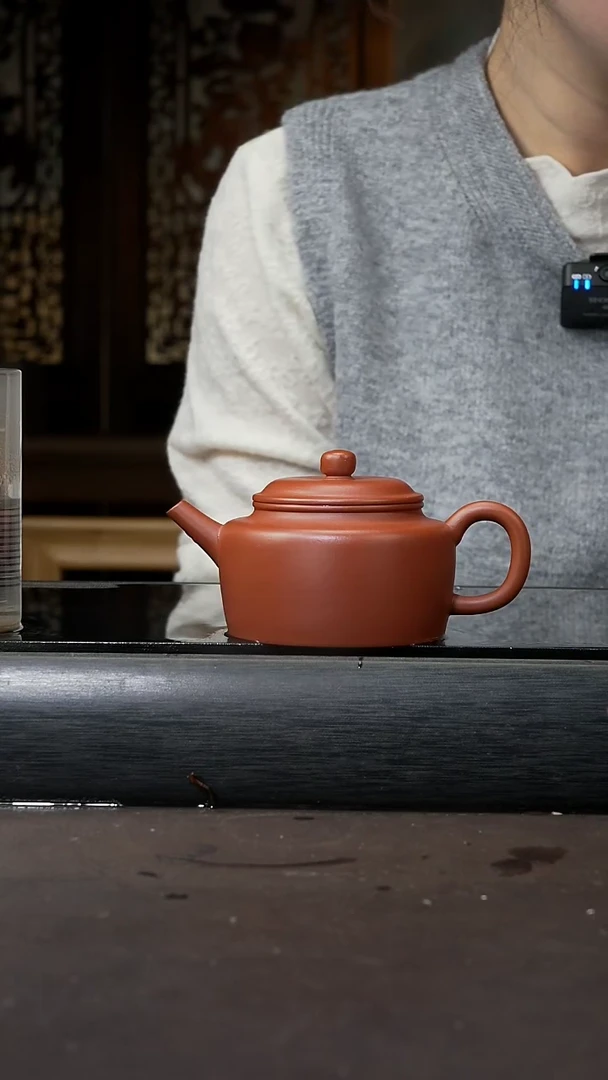 【闪购商品】紫砂茶壶赵庄朱泥 德钟 150cc 0056