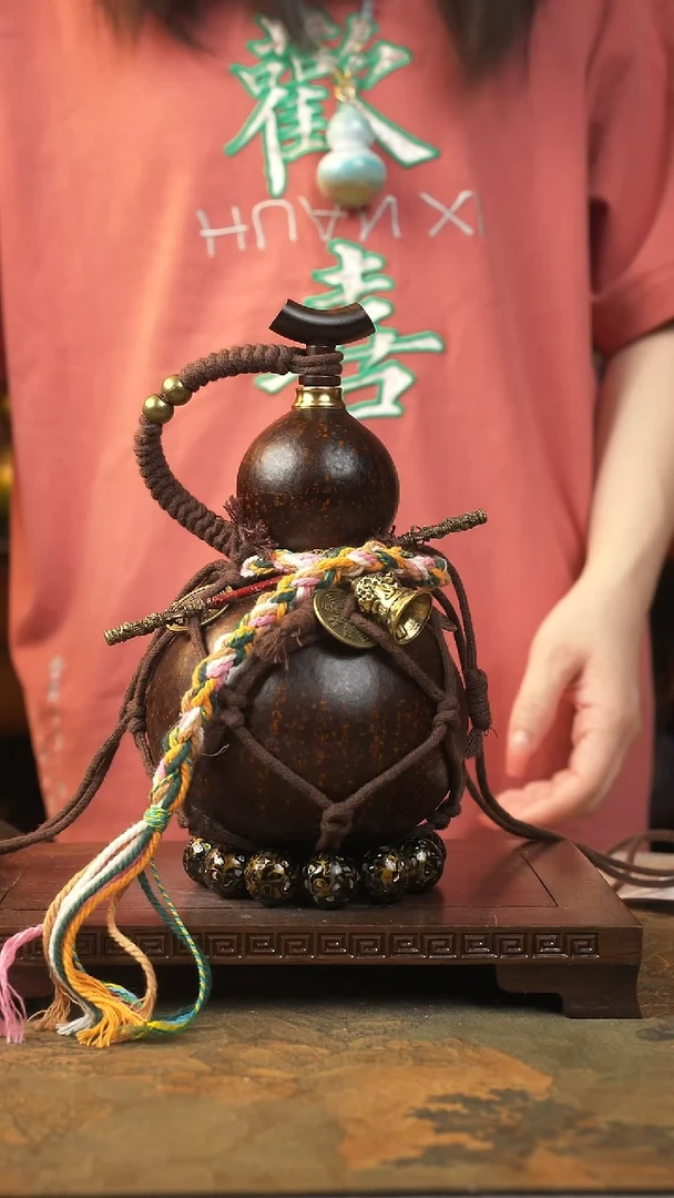 087云匠大漆酒葫芦一物一拍