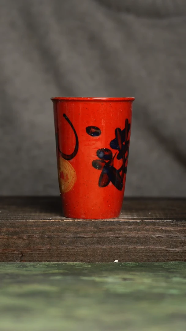 【闪购商品】杯青诗手工手绘瓷器