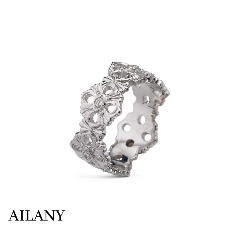 实验室培育钻石【定制】布切 OPERA ETERNELLE 培育钻石戒指男戒18K