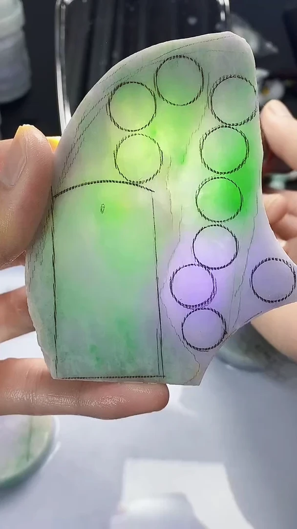 裸石翡翠缅甸天然A货08