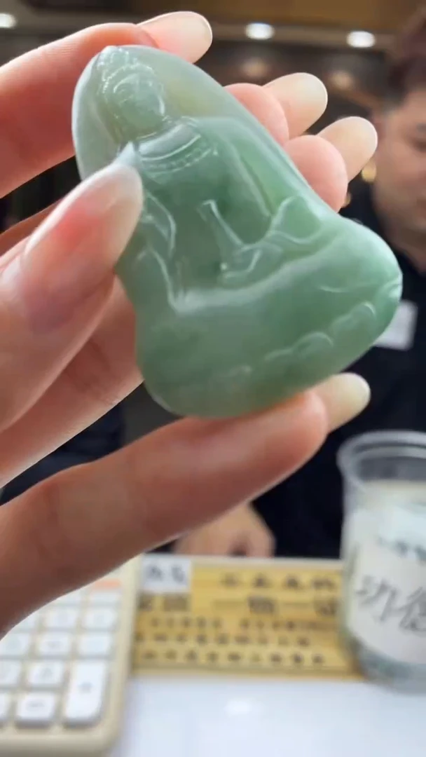 未镶嵌定制翡翠浮**后BJ0061051