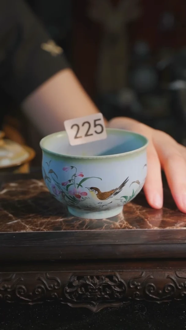 杯子等烟雨陶瓷手作主人杯225