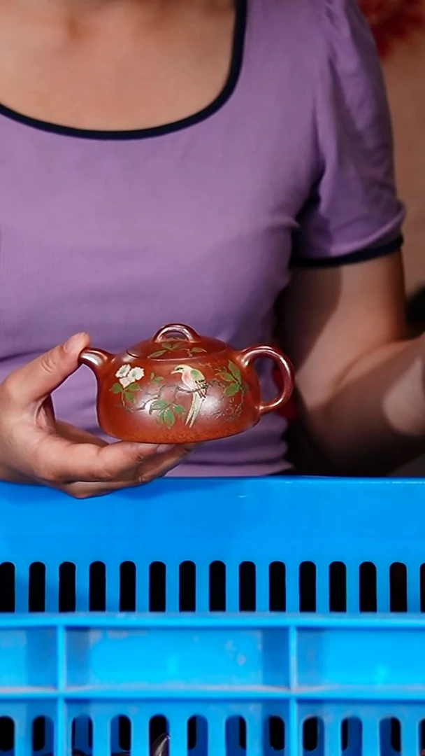 宜兴原矿紫砂壶茶壶150C