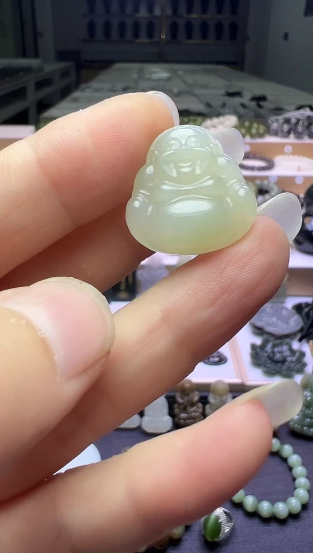 颈饰未镶嵌和田玉108
