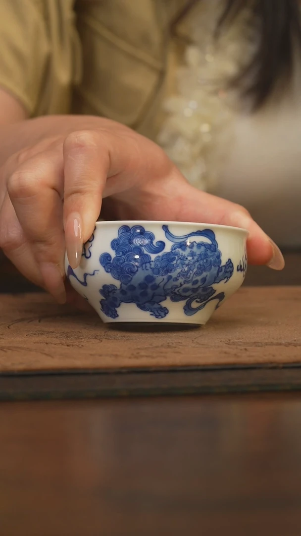 瓷片柴窑青花破价福利