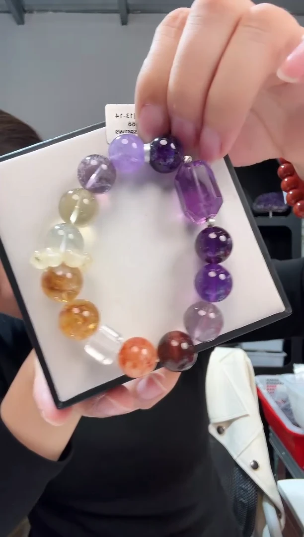 未镶嵌手链水晶优3252 约13-14mm