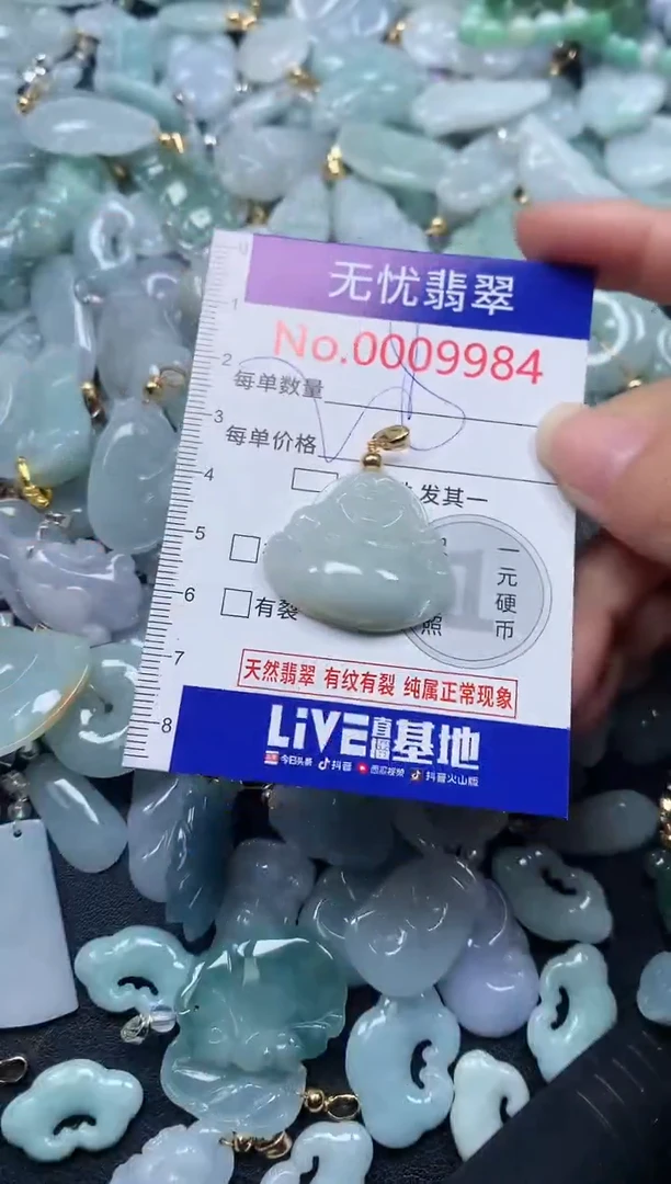 颈饰未镶嵌翡翠9984