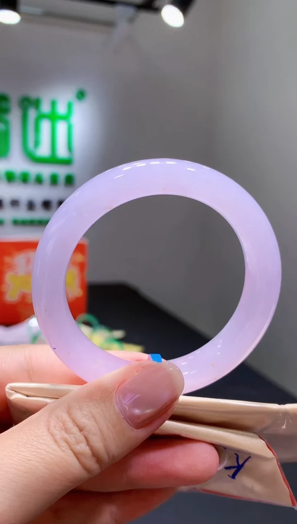 未镶嵌手镯翡翠-k17  天然缅甸A货翡翠53.7圆条