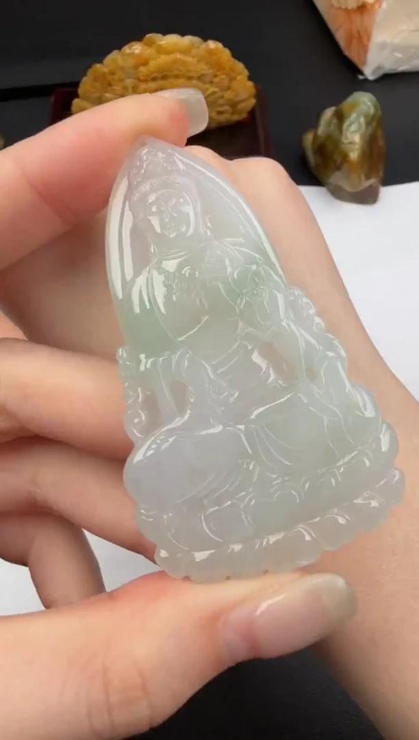 吊坠(不含链)未镶嵌翡翠翡翠饰品-103