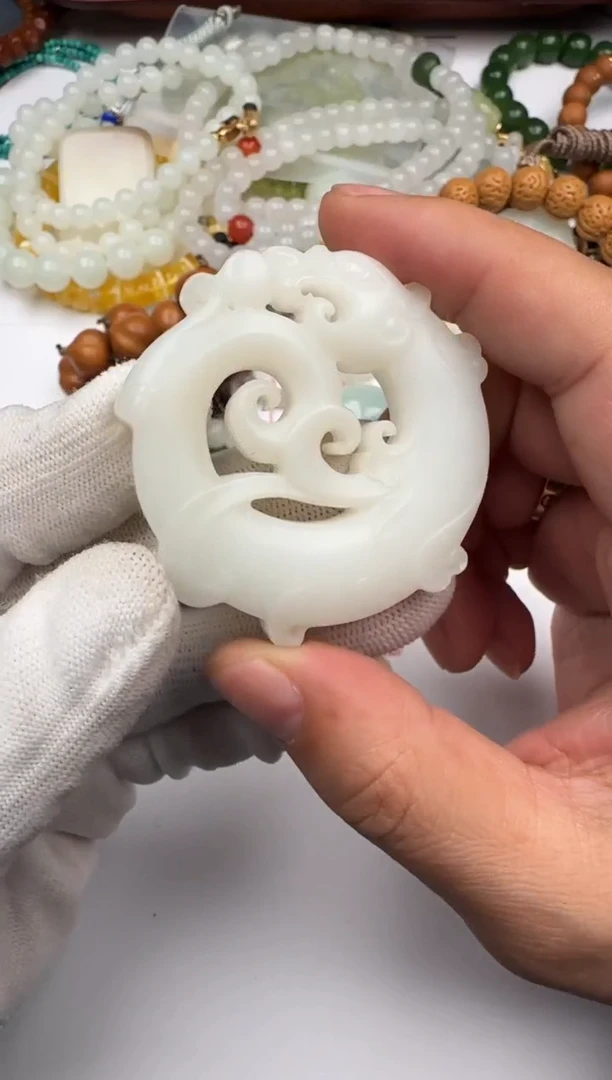 吊坠(不含链)未镶嵌和田玉和田玉 吊坠