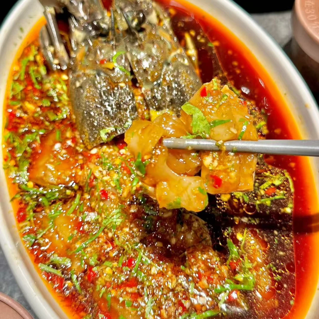 秘制酱料生腌小青龙850一桶净重（约8-10个半只） 高级酒店特供 顺丰包邮送上门