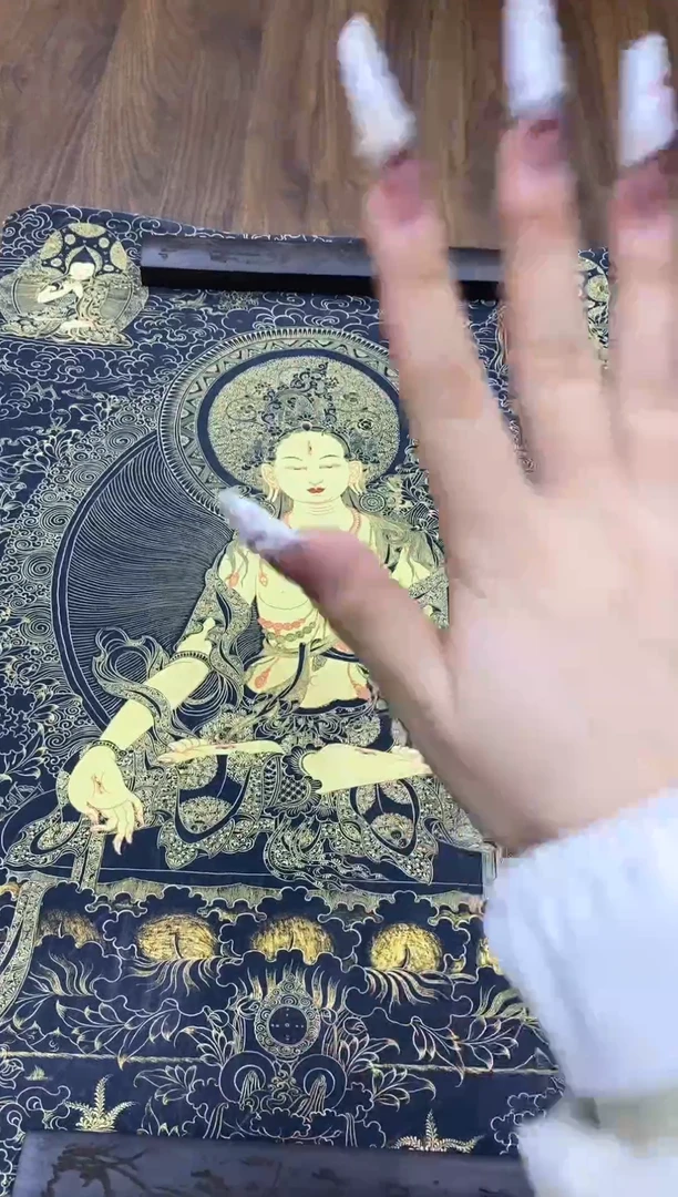 卷轴画精品挂饰 唐卡tk16003