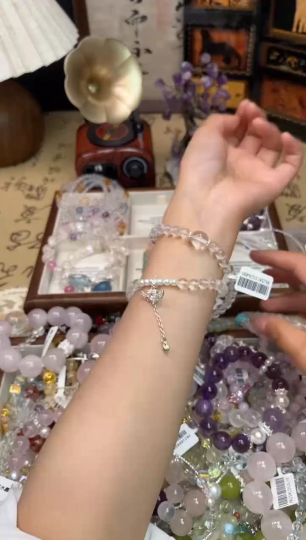 水晶手链未镶嵌440手串