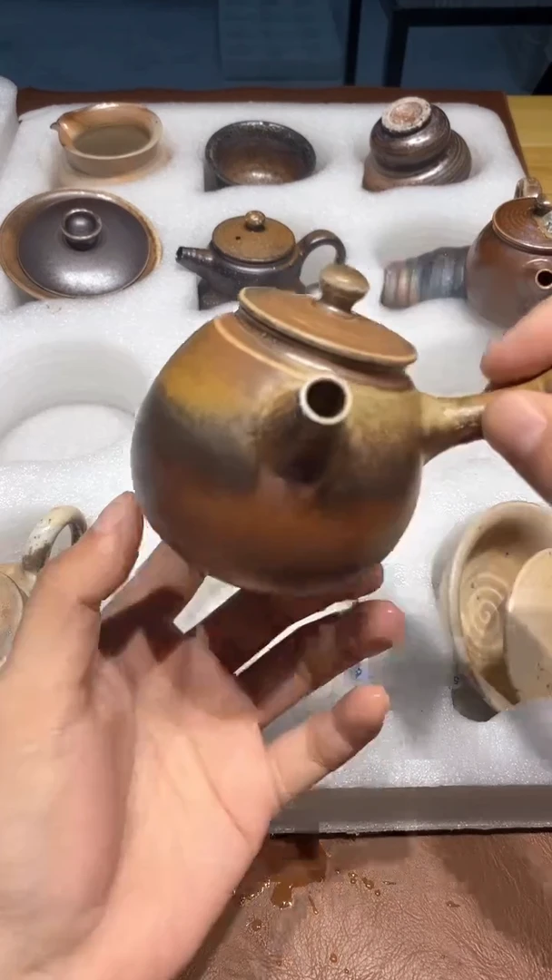 奢瓷/瑞寅柴烧茶器（壶）114