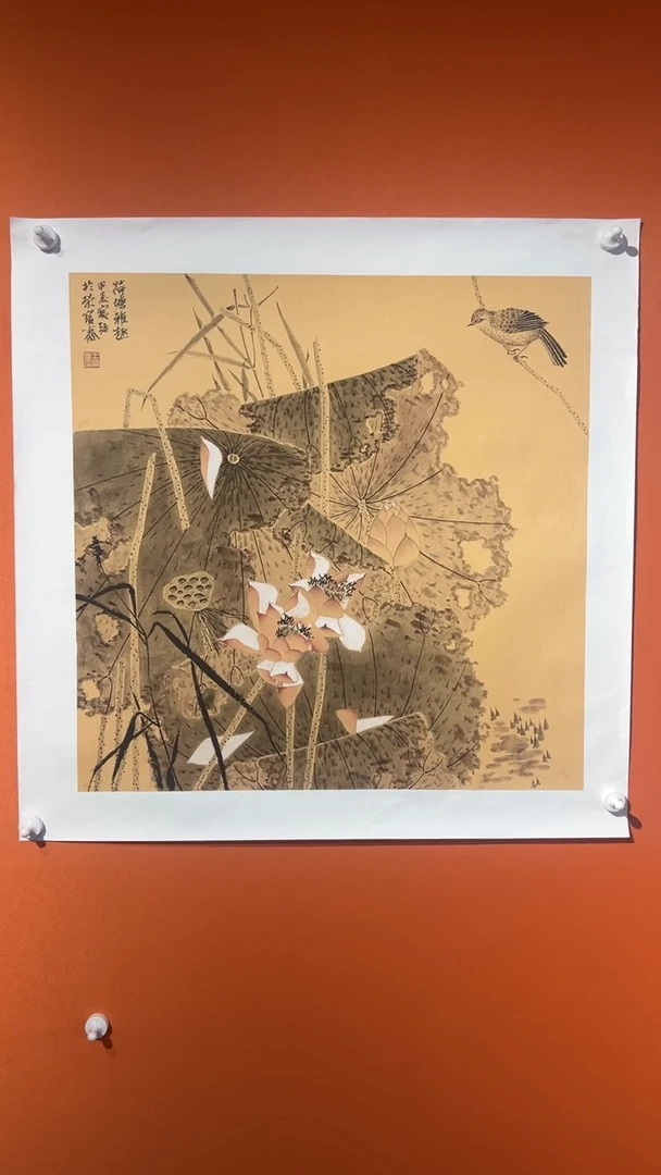 国画王保強老師手绘作品