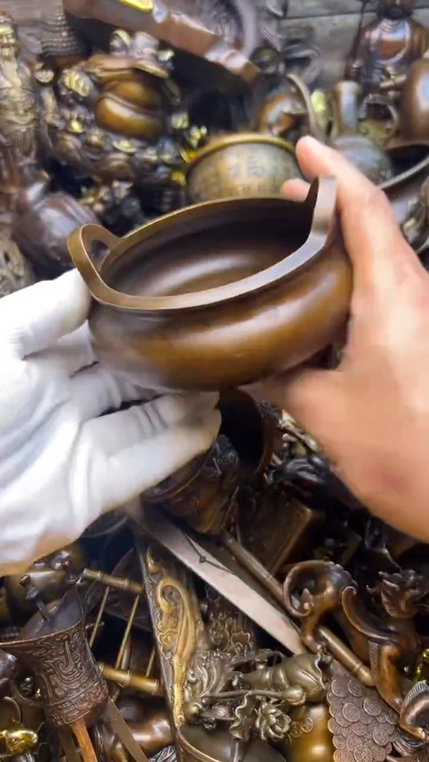 精美铜器，点击下单